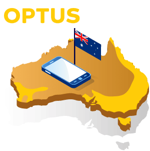 Optus mobile network coverage map