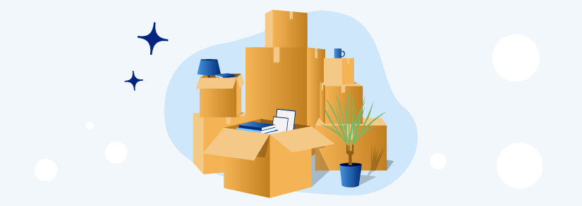 packing boxes