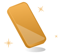 Yellow Smart Phone