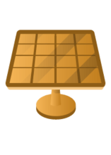 Solar Panel Yellow Solar Panel